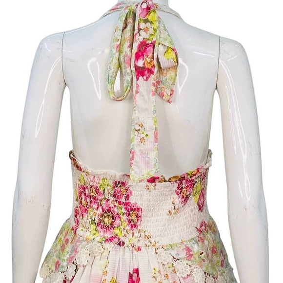 LOVESHACKFANCY HALTER DRESS - Picture 10 of 13